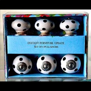 INSTANT FURNITURE UPDATE KNOBS PULLS SET OF 6
